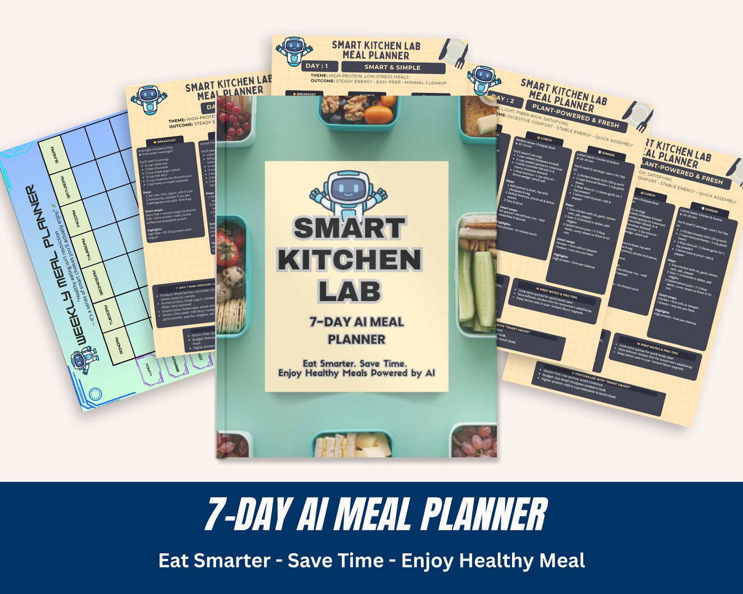 Smart Kitchen Lab: 7-Day AI Meal Planner